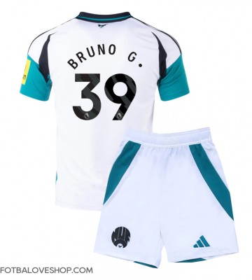 Newcastle United Bruno Guimaraes #39 Dětské Alternativní Dres 2024-25 Krátký Rukáv (+ trenýrky)